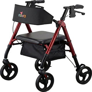 Nova STAR 8 WB Petite Rollator, 8" Wheels, Light Weight