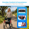 Nova STAR 8 WB Rollator, 8" Wheels, Light Weight