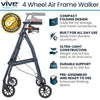 Vive Air Walker with 4-Wheels