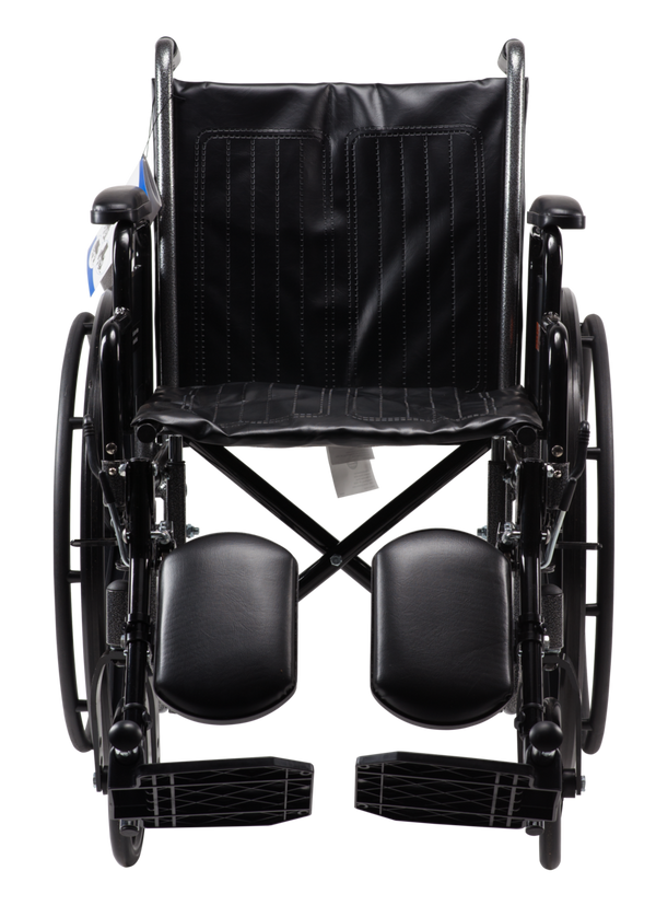 Standard Wheelchair with Elevating Leg Rest