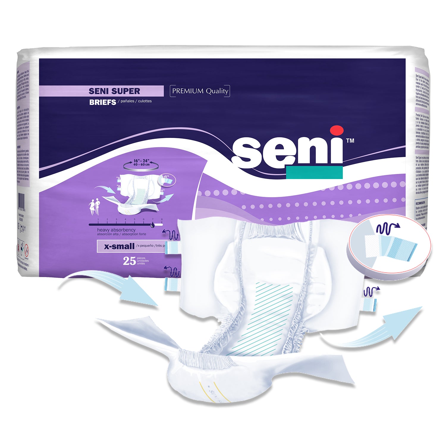 Seni Super Briefs - Heavy Absorbency