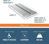 Singlefold Portable Aluminum Wheelchair Ramp