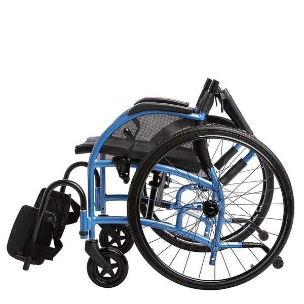 Strongback24+AB Ultra-lightweight Wheelchair-Attendant Brakes