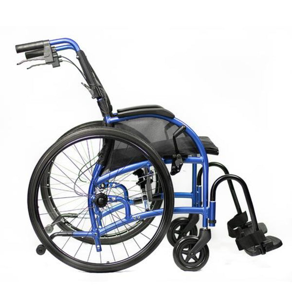 Strongback24+AB Ultra-lightweight Wheelchair-Attendant Brakes