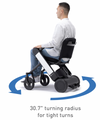 WHILL Model Fi Lightweight Folding Travel Power Chair